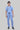 Stretchable (2Way) Male Light Blue V-Neck With Straight Pant Scrub Set