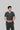 Stretchable (2Way) Male Bottle Green V-Neck With Jogger Scrub Set