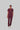 Stretchable (4Way) Female Burgundy Mandarin Neck With Straight Pant Scrub Scrub Set