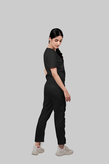 Stretchable (2Way) Female/ Black / Scrub Pant