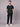 Stretchable (4Way) Men Mid Night Green V-Neck With Straight Pant Scrub Set