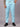Stretchable (2Way) Male Aqua Blue Straight Scrub Pant