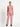 Stretchable (4Way) Women Dusty Pink Mandarin Neck With Straight Pant Set