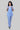Stretchable (2Way) Female Light Blue V-Neck With Straight Pant Scrub Set