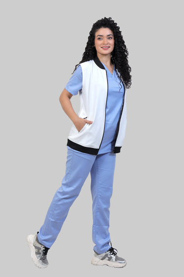 White Female Jacket