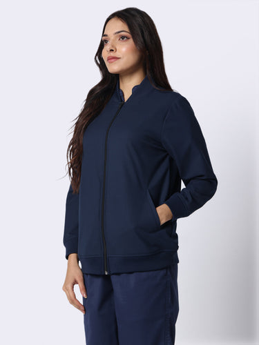 Navy Blue Jacket Female