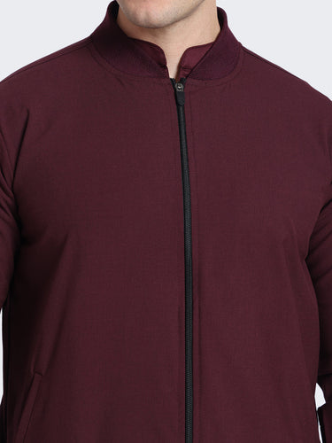 Burgundy Jacket