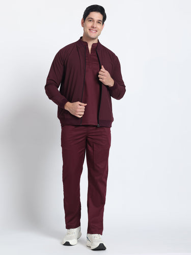 Burgundy Jacket
