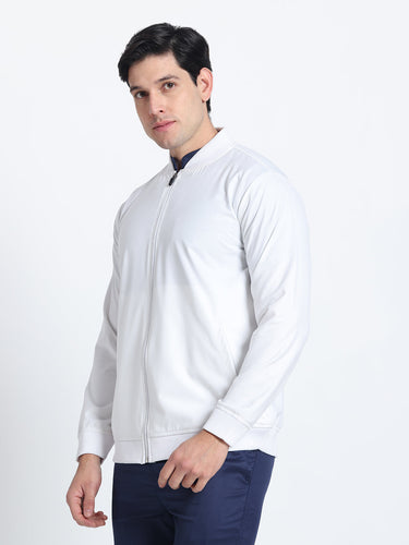 White Blue Jacket