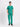 Stretchable (4Way) Men Sea Green V-Neck With Straight Pant Scrub Set