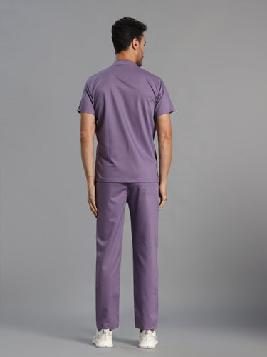 Move Lite Men Ube (Mandarin Neck) Scrub Set