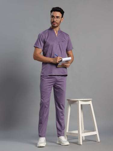 Move Lite Men Ube (Mandarin Neck) Scrub Set