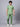 Stretchable (2Way) Male Pista Green V-Neck With Straight Pant Scrub Set