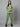 Stretchable (2Way) Female Pista Green V-Neck With Jogger Scrub Set