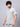 Stretchable (4Way) Men Mandarin Neck Light Grey Scrub Top