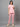 Stretchable (2Way) Female Powder Pink V-Neck With Jogger Scrub Set