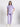 Stretchable (2Way) Female Lavender Mandarin Neck With Straight Pant Scrub Set