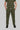 Stretchable (4Way) Male Olive Green Straight Scrub Pant