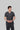 Stretchable (2Way) Male Dark Gray V-Neck With Jogger Scrub Set