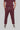Stretchable (4Way) Male Burgundy Jogger