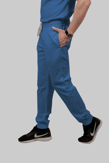 Stretchable (2Way) Female Steel Blue Jogger