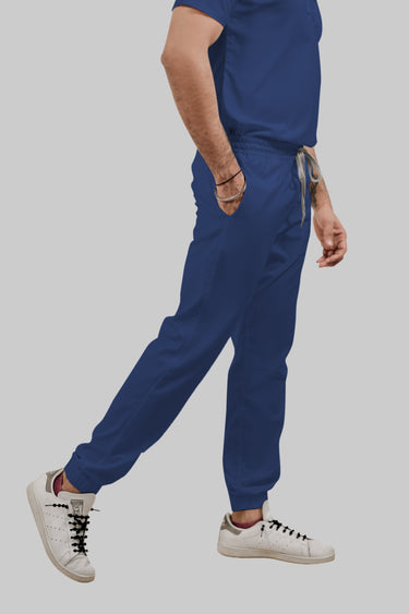 Stretchable (4Way) Male Royal Blue Jogger