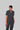 Stretchable (2Way) Female Dark Gray Mandarin Neck Scrub Top
