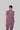 Stretchable (2Way) Female Lilac Mandarin Neck Scrub Top