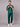 Stretchable (2Way) Male Hunter Green Mandarin Neck With Jogger Scrub Set
